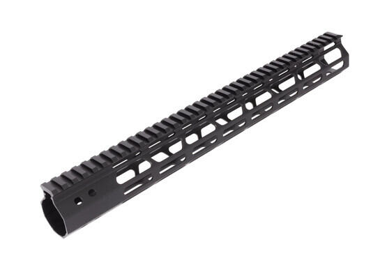 FM Products free float 15in ultra light AR15 M-LOK rail features a full length M1913 Picatinny top rail for your favorite accessories